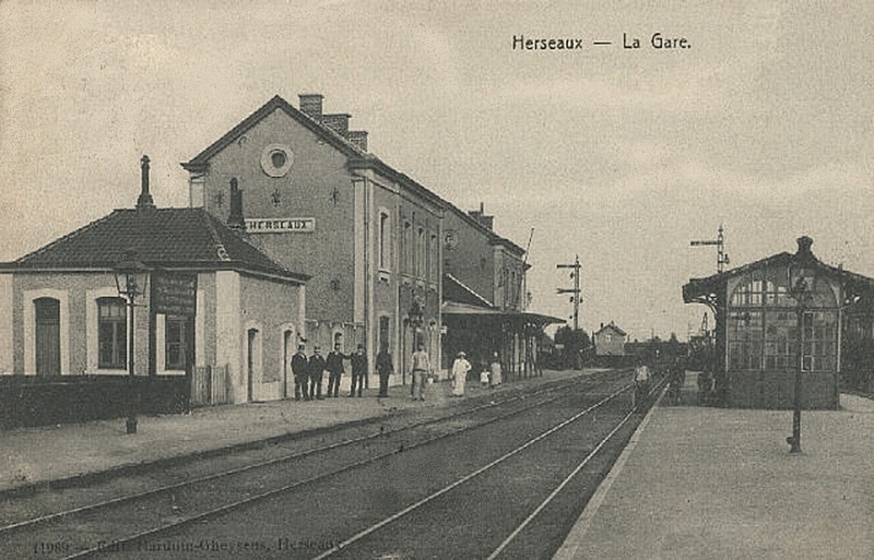 cfet sncb gare Herseaux chemin de fer en tournaisis