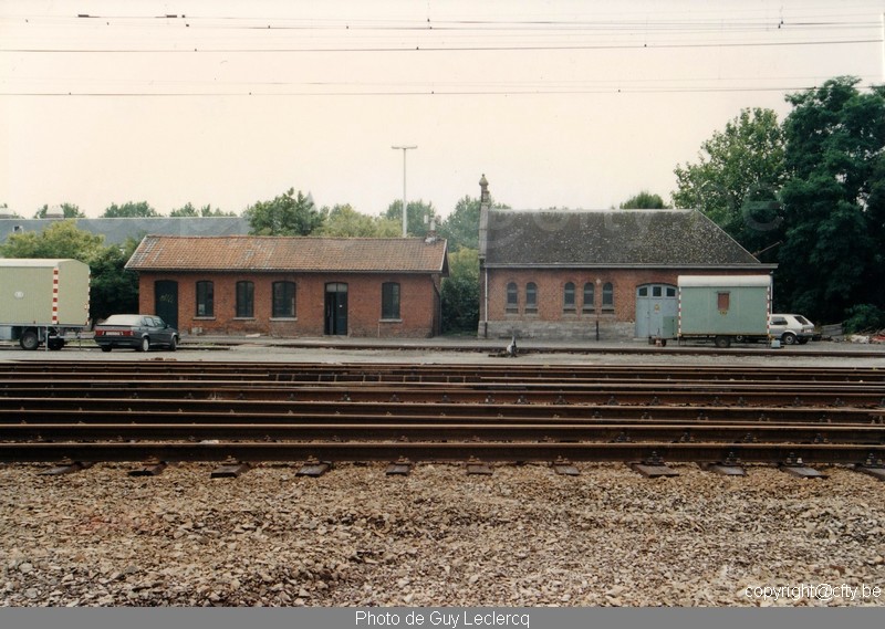CFET sncb gare tournai train cabine electrique 1996