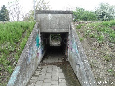 cfet sncb gare tournai tunnel warchin