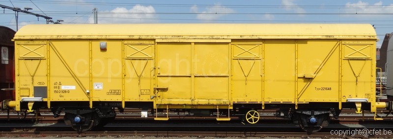 cfet sncb gare tournai wagon infrabel jaune