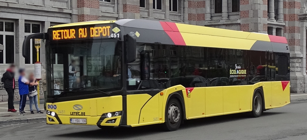 CFET sncb gare tournai train bus 3451