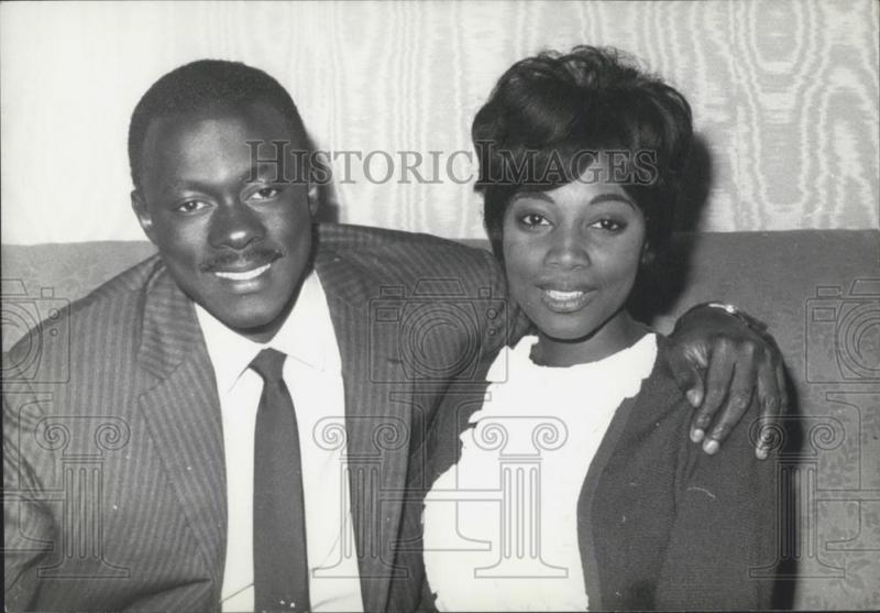 Iba Gueye et Nanette Senghor 1962