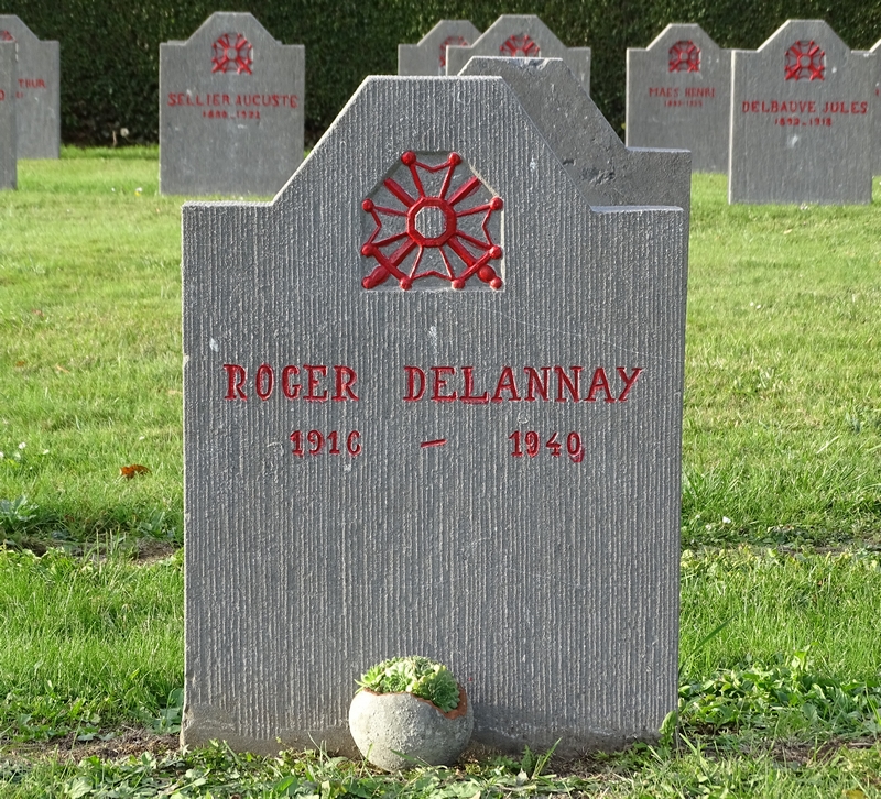 Roger Delannay tombe tournai
