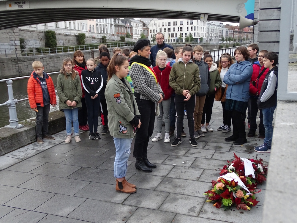 commemoration pont de fer liberation 1918-2018