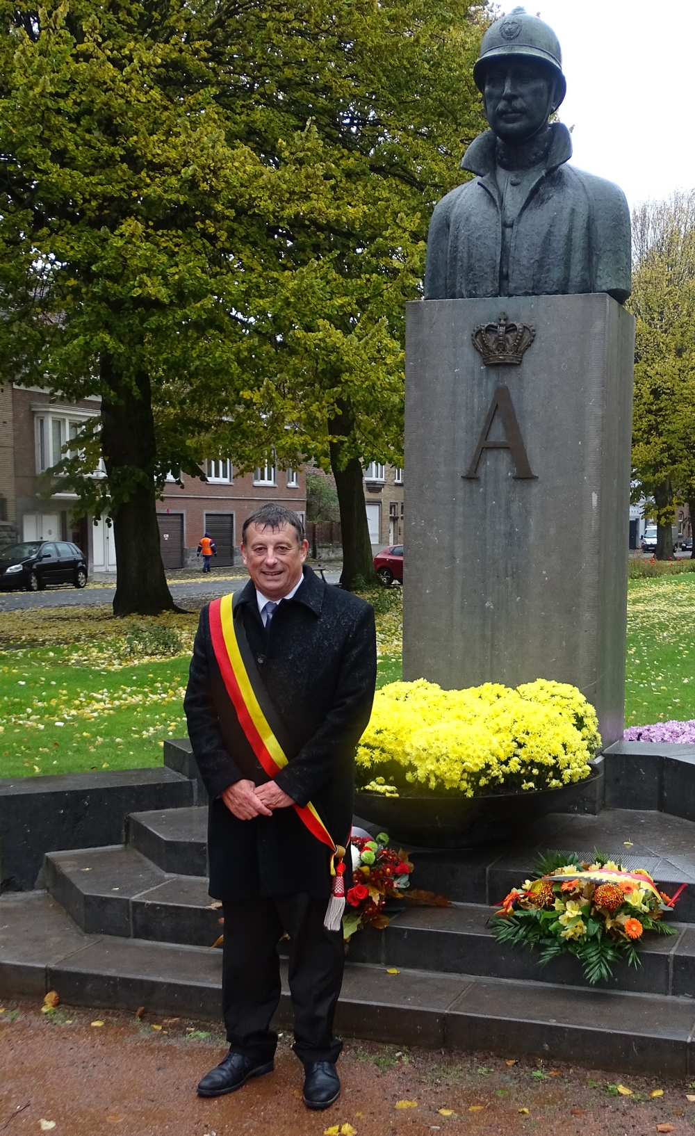 commemoration monument albert tournai