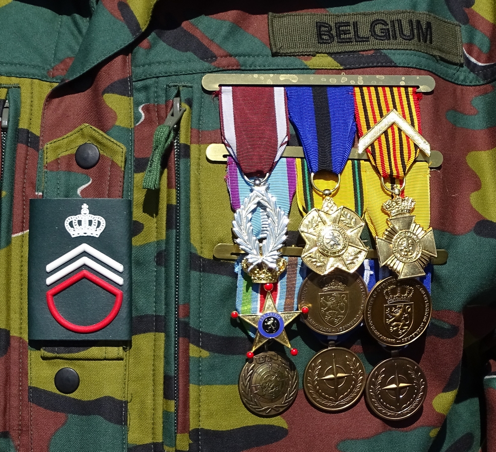 Tournai accueil le 1° et 3° bataillon de lanciers