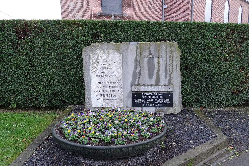 monument aux morts hertain