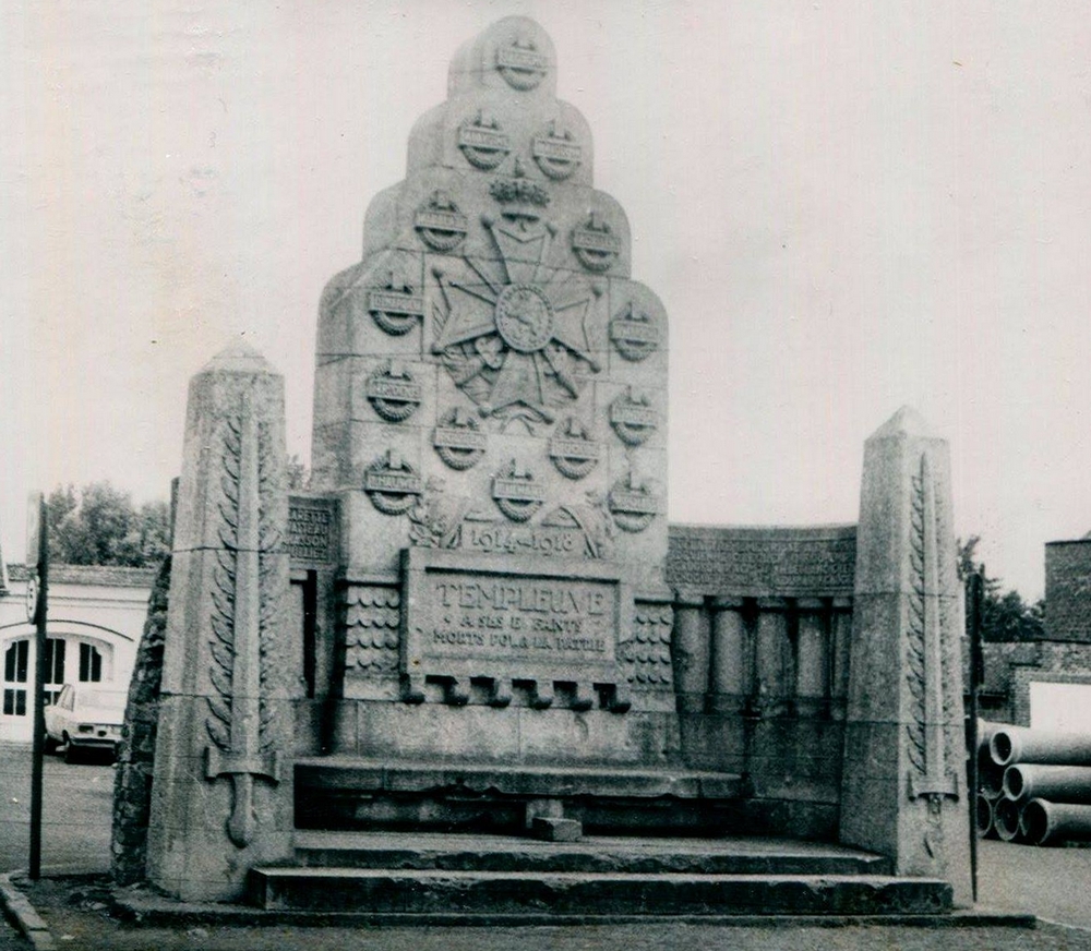 monument aux morts templeuve