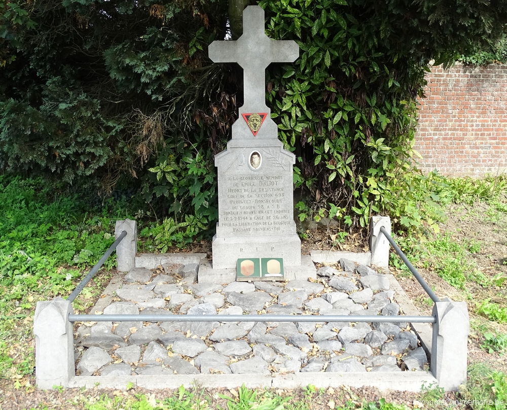 Monument  Emile Baijot bury