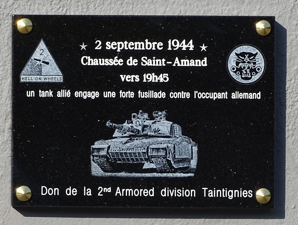 plaque liberation faubourg de valenciennes