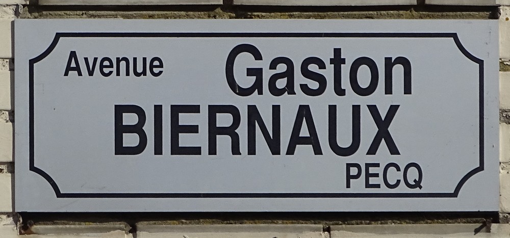 Gaston Biernaux resistant pecq
