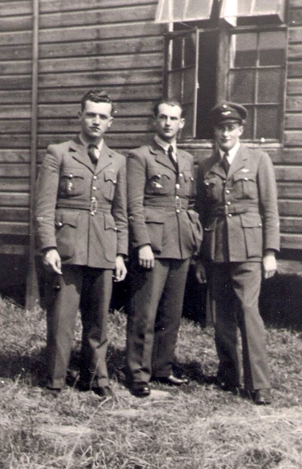 Charles Boquet avec Gaston Vandebos et Raymond Lalleman