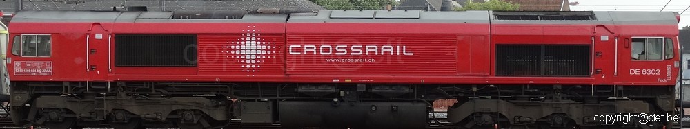 cfet sncb diesel Crossrail de remorquage Eurostar